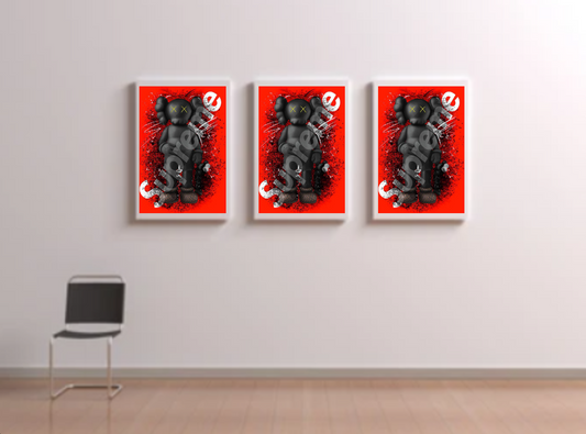 Custom Gaming Wall Art Canvases with Canvas Tape (Super Easy Assemble)